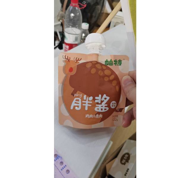 宠物零食猫用胖酱鸡肉鹿肉配方   100g