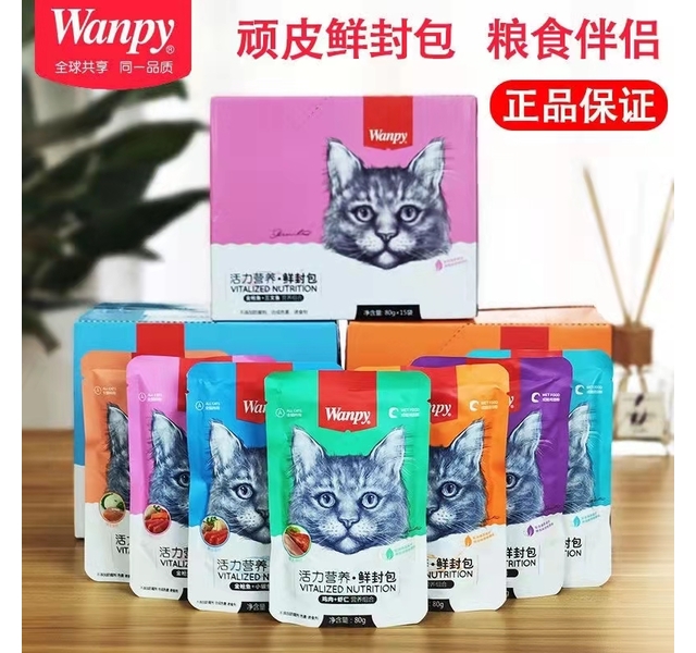 顽皮 猫用鲜封包 鸡肉配方 80g