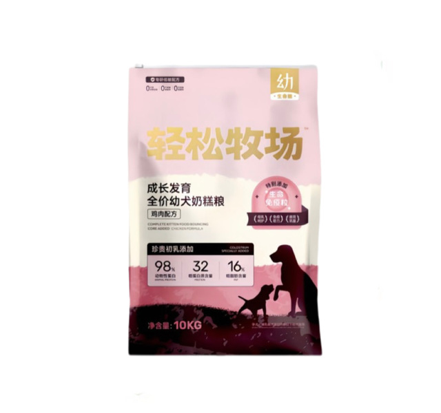 轻松牧场 生命系列犬奶糕鸡肉配方10.kg