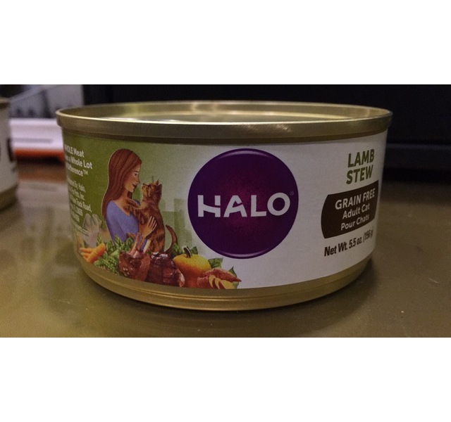 美国halo自然光环成猫无谷主食罐头羔羊味