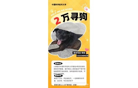 黑狗，地包天，下巴发白，身体后...