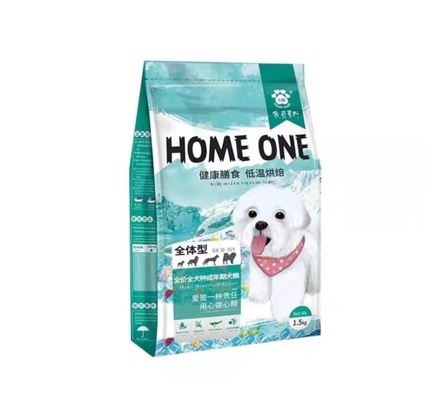 心粮HOME ONE 全体型全价全犬种成年期犬粮