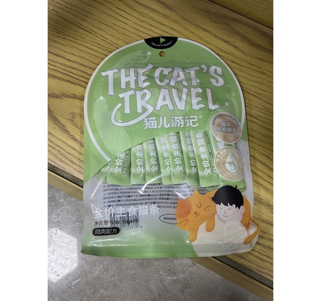 猫儿游记 全价主食猫条 10g*15 鸽肉配方