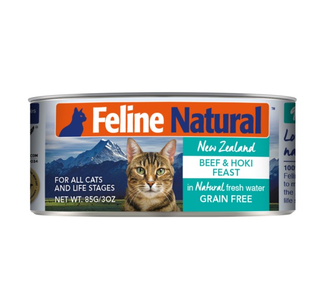 Feline Natural 猫罐 牛肉鳕鱼