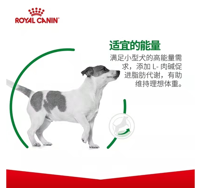 皇家 小型犬成犬全价粮