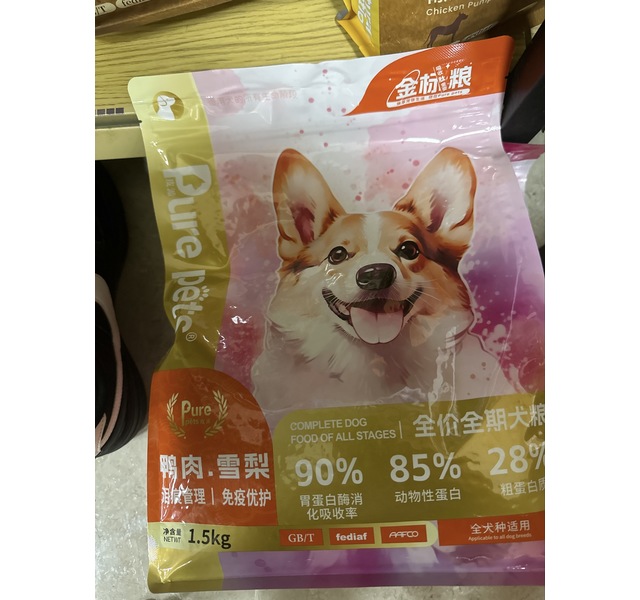 全价全期犬粮-鸭肉雪梨1.5千克