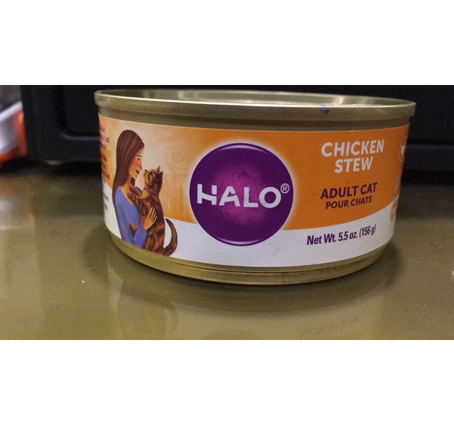 美国halo自然光环成猫无谷主食罐头鸡肉味