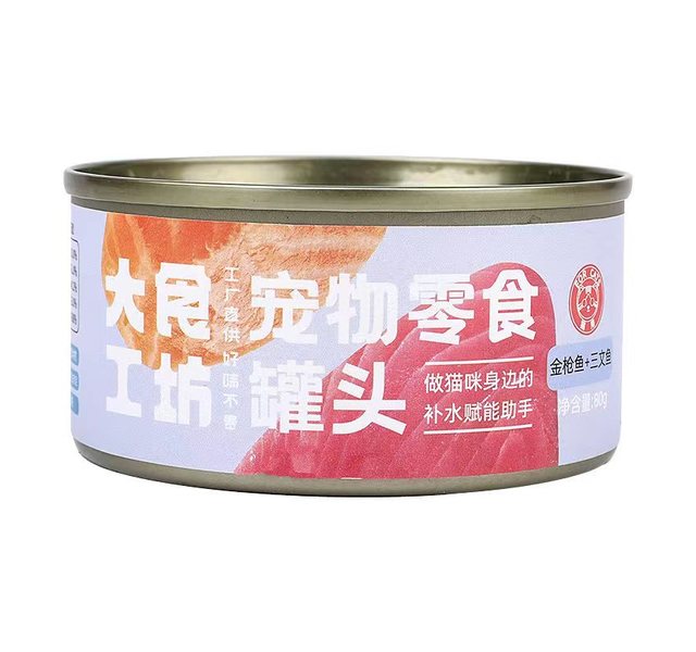 大食工坊宠物零食罐头