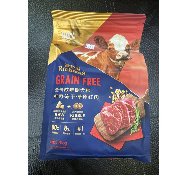 富粒滋4.0 全价成犬粮 草原红肉 1.5kg