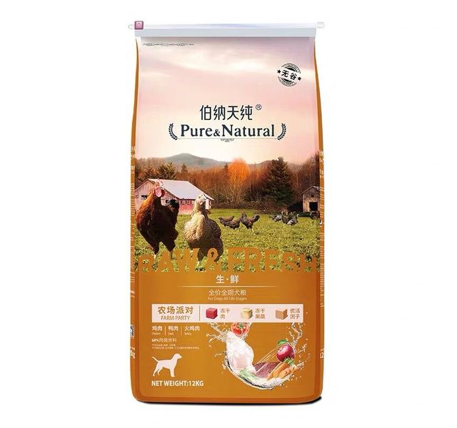 伯纳天纯农场派对鸡肉冻干2kg