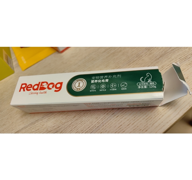 RedDog营养化毛膏（全年龄段猫专用高效营养及排毛球复合剂）120g
