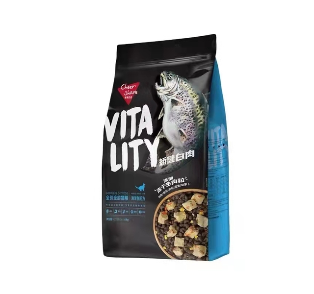 畅享优品 全价全龄猫粮 冻干 海洋鱼配方 1.5kg