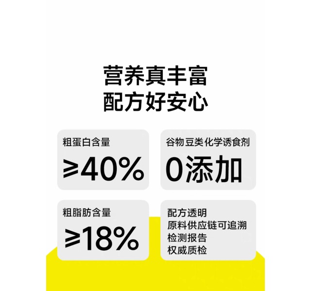 诚实一口HONEST BITE-P40高蛋白全价增肥发腮通用成猫粮-鸡鱼1.5kg