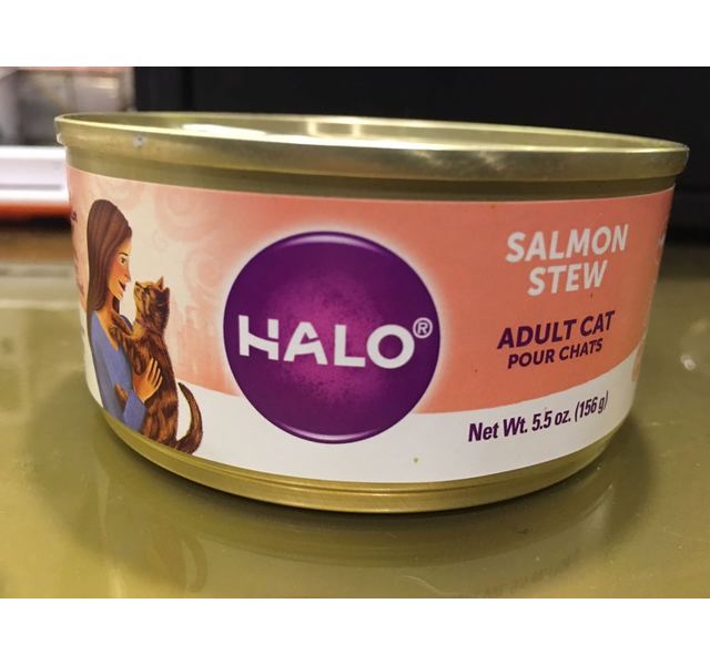 美国halo自然光环成猫无谷主食罐头三文鱼味