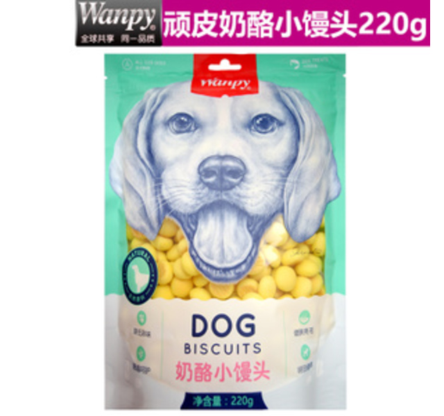 Wanpy犬用奶酪小馒头220g