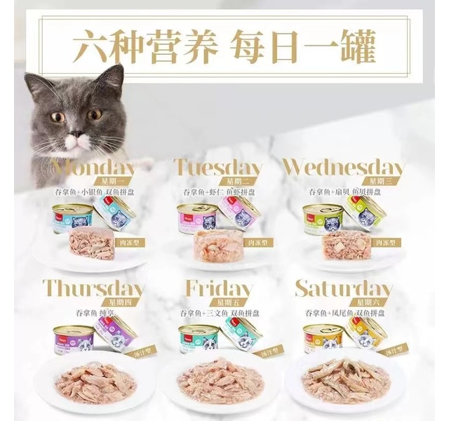 顽皮进口猫罐头