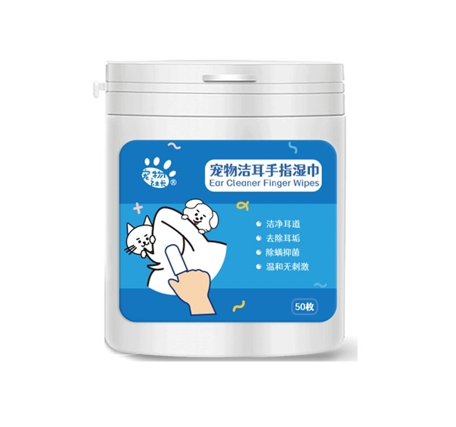 宠物洁耳湿巾