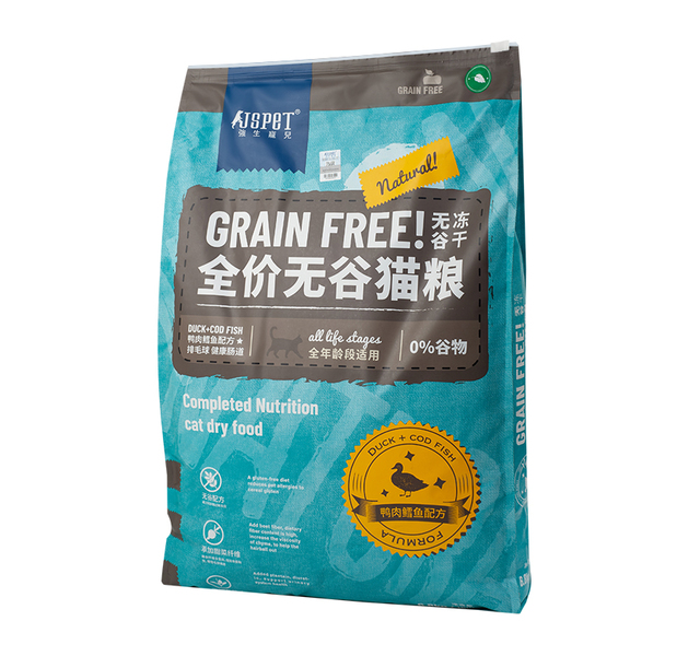 强生宠儿无谷鸭肉鳕鱼（猫粮）