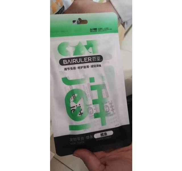 百玺鲜肉猫条 鳕鱼