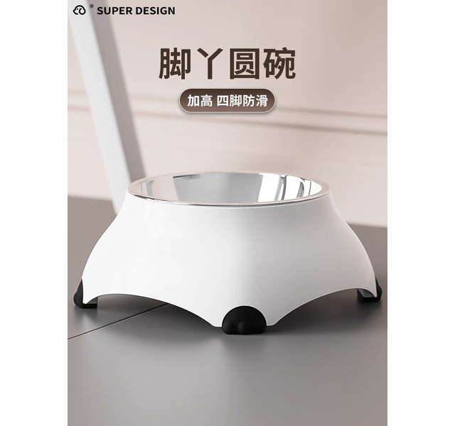 休普狗脚丫圆碗