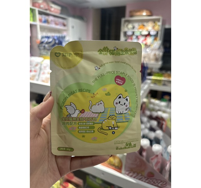 共我生活 全价猫用主食 方方包 鸽肉