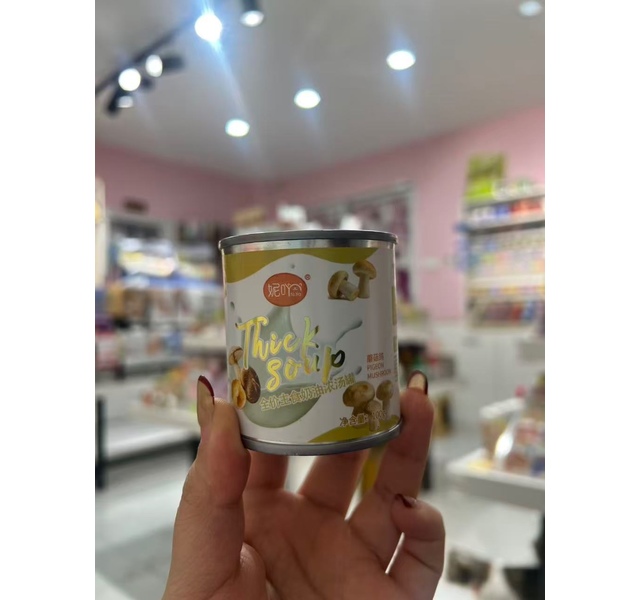 妮吖 全价主食奶油浓汤罐 蘑菇鸡