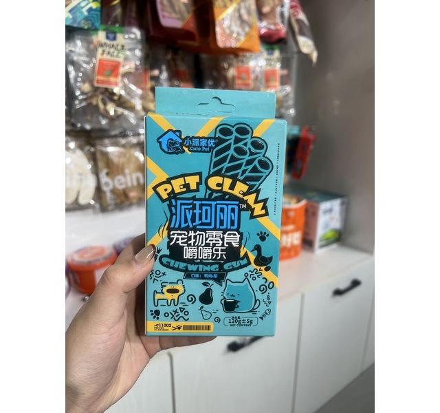 小派家优派珂丽宠物零食嚼嚼乐 鸭肉梨