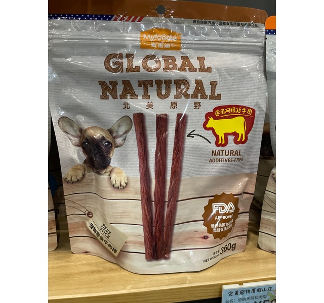 麦富迪北美原野牛肉棒360G
