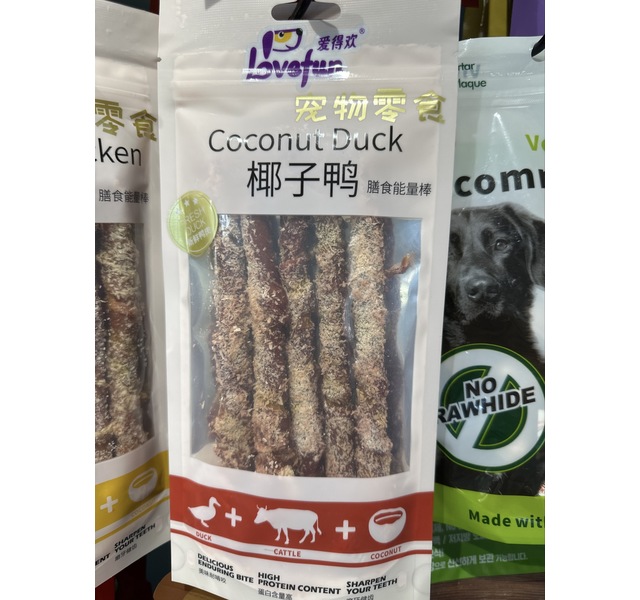 爱得欢椰子鸭能量棒