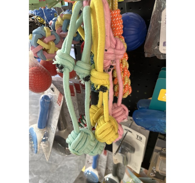 甩线球（粉蓝黄，花）