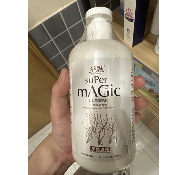 绝魅超洁全效香波宠物狗浴液500ml