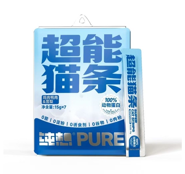 超能猫条 鸭肉雪梨(整盒)