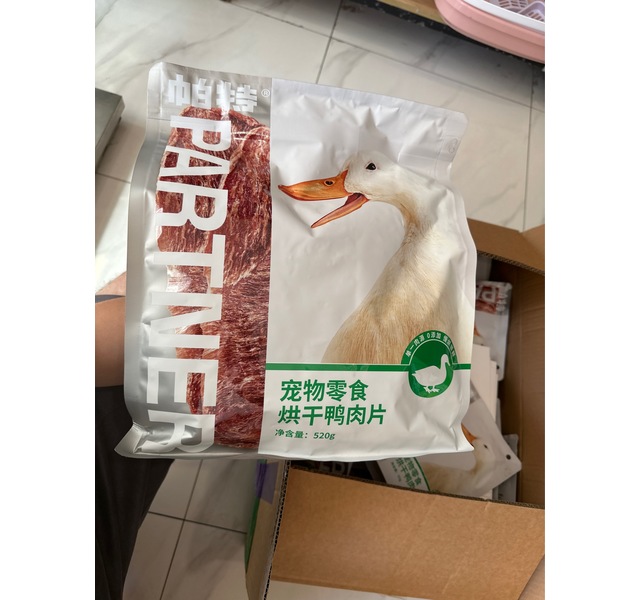烘干鸭肉片520g