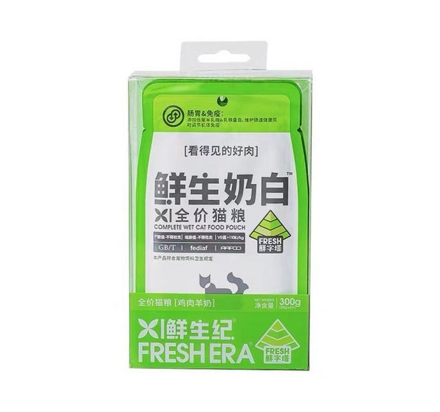 鲜生纪鲜生奶白混合口味 全价羊奶湿粮主食餐包