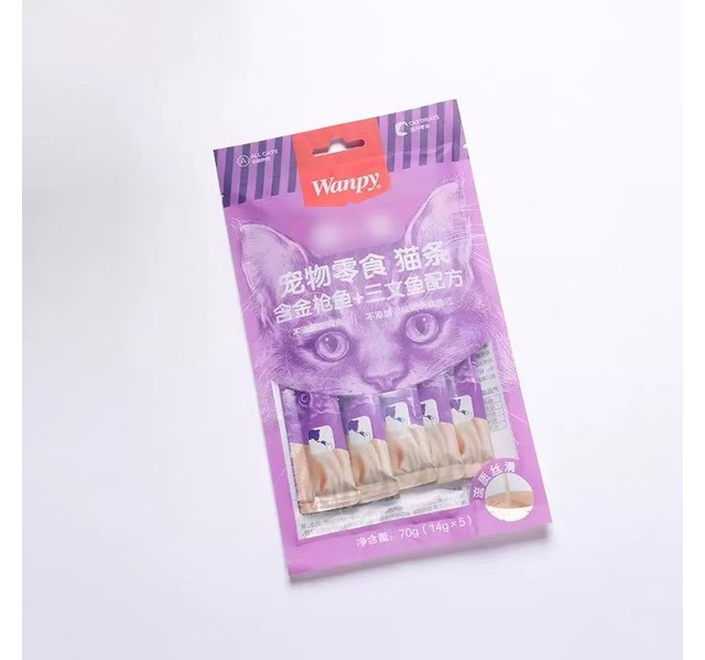 DCats｜顽皮欧一吸营养猫条成猫幼猫奖励零食拌粮美毛养护肠道14g