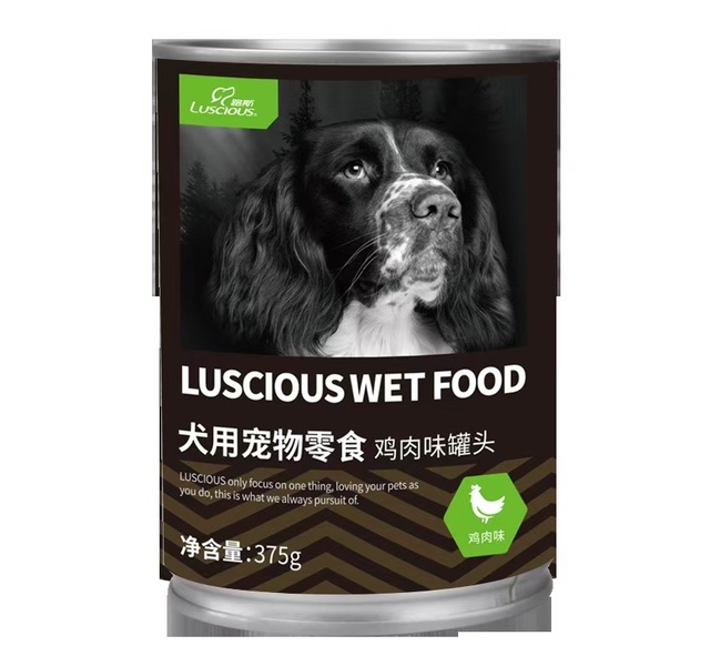 路斯犬用鸡肉味罐头