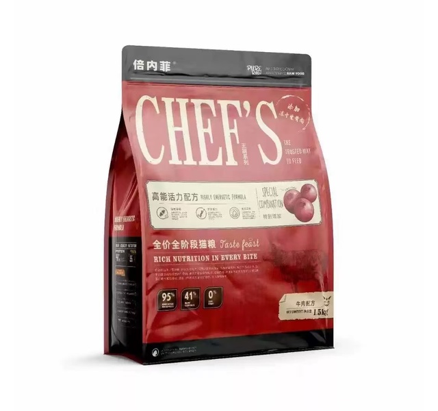 倍内菲主厨系列牛肉猫粮