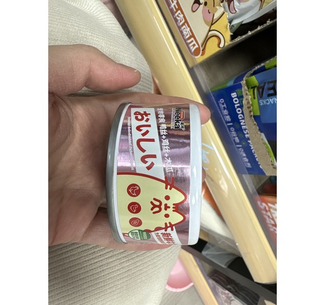 呢咔犬猫鸡丝鸭丝木瓜零食罐头85g