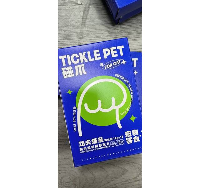 碰爪猫条 鸡肉鹌鹑猫草