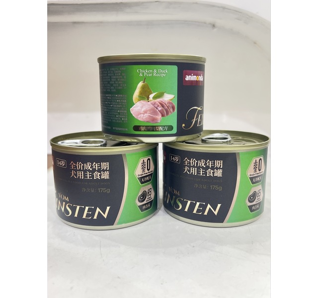 爱诺德·非凡全价成年期犬用湿粮 鸡肉鸭肉梨配方