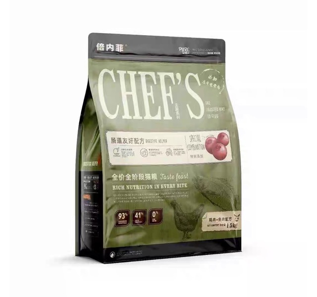倍内菲 主厨系列 全价猫粮 益生菌肠道友好配方 