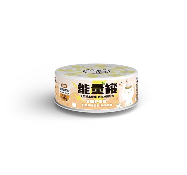 呣咕呣咕-能量罐-全价主食-猫-鹅肉果蔬
