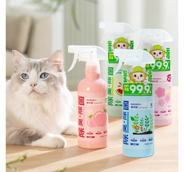 猫可丽 除臭除菌喷雾（蜜桃味）450ml