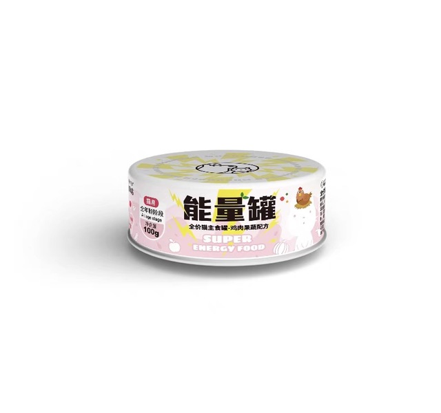 呣咕呣咕-能量罐-全价主食-猫-鸡肉果蔬