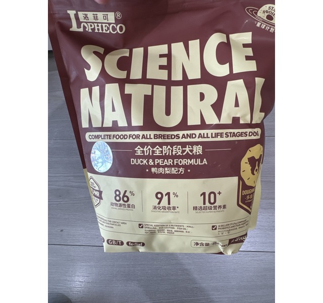 洛菲可星球计划全价全阶段犬粮鸭肉梨配方