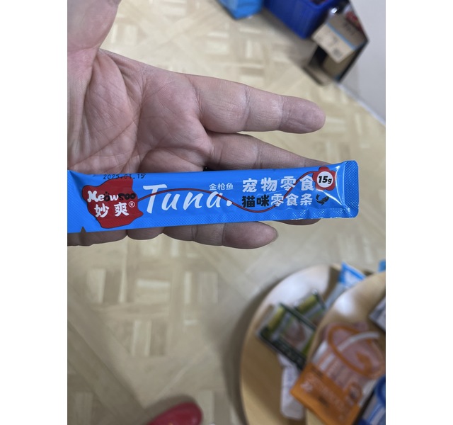 妙爽宠物零食猫条金枪鱼15g