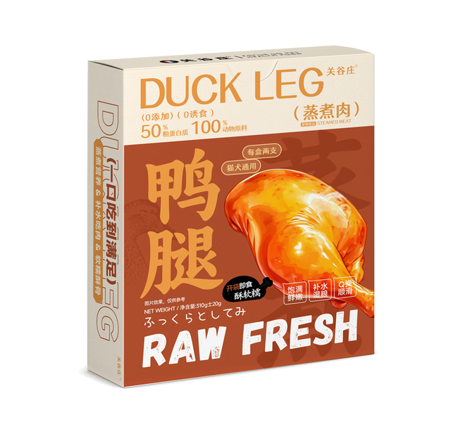 关谷庄蒸煮鸭腿-猫犬通用