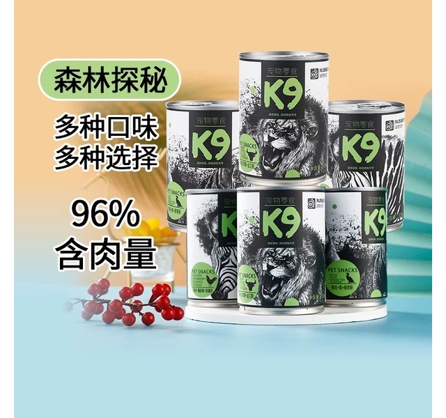 K9每日犬罐 鸡肉+蔓越梅+海藻粉