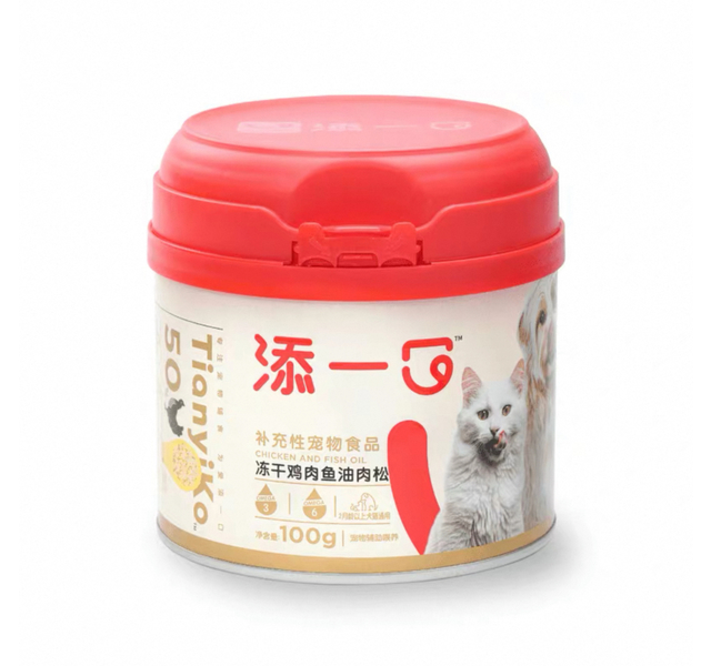 添一口食品-冻干鸡肉鱼油肉松
