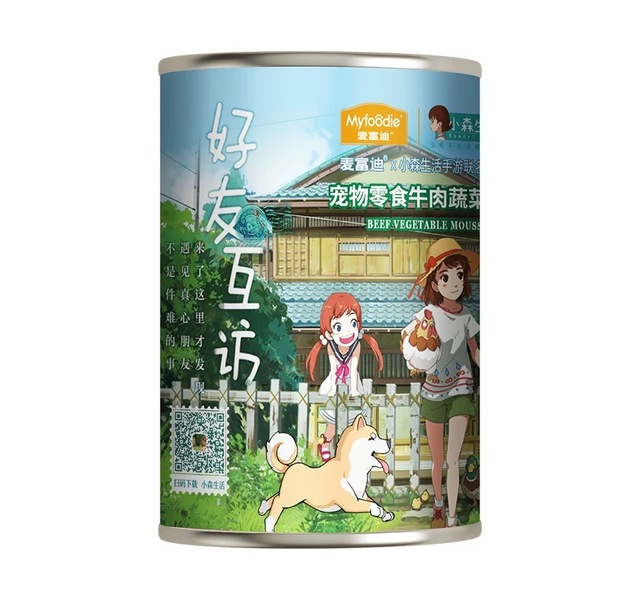麦富迪 鸡肉蔬菜慕斯犬罐